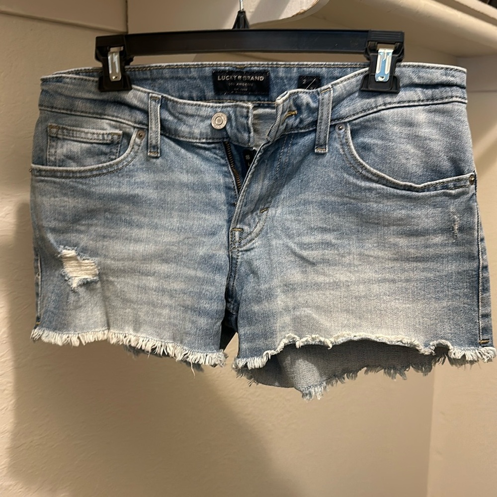 Lucky Brand Jean short shorts